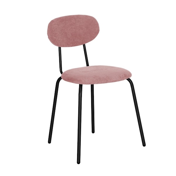 Stol KATO 42x48xH79cm, lila rosa manchester