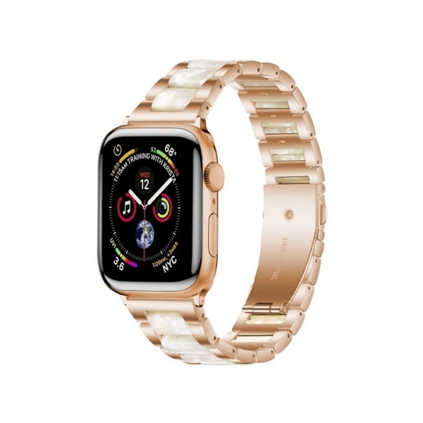 Tech-Protect kellon ranneke Moderni Apple Watch 3/4/5/6/7/SE 38/40/41mm, kivi valkoinen