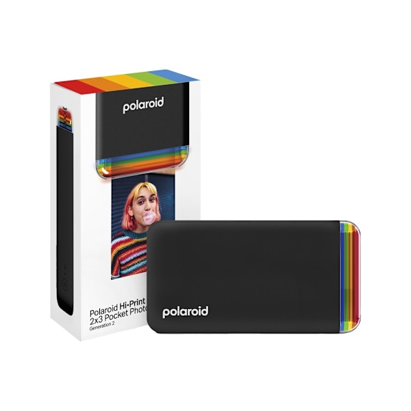 Polaroid skrivare Hi-Print Gen2 E-box, svart
