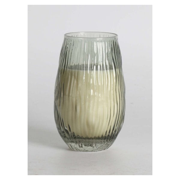 Doftljus i glas NATURE GREEN H13,5cm, Evergreen