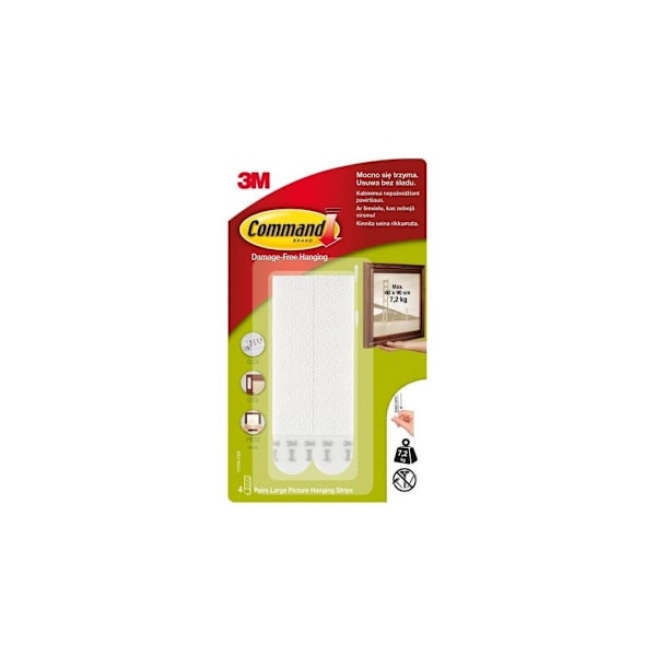3M bildhängande remsor Command L