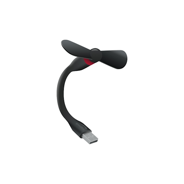 Speedlink USB blæser Mini Aero, sort/rød (SL-600500-BKRD)