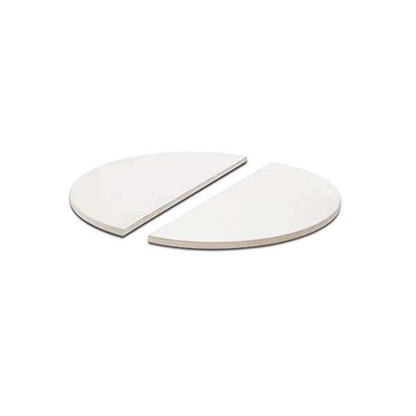 TunaBone, halvmåne pizzastein, 190 mm for Kamado 23/24 tommer