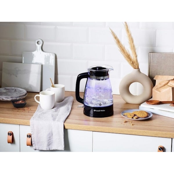 Vattenkokare i glas 26080-70, Russell Hobbs
