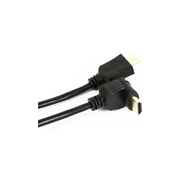 Omega-kaapeli HDMI 1,5 m kulmikas (41855)