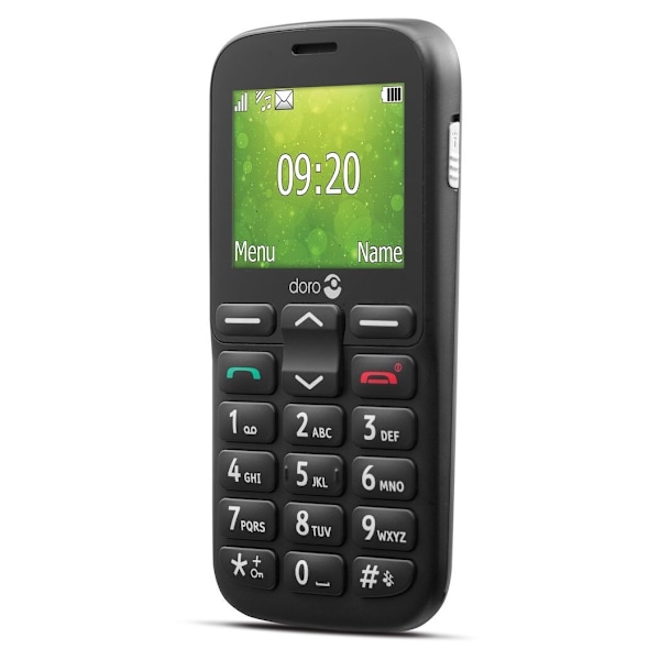 Telefon Easy Mobile 1380 Sort, Doro