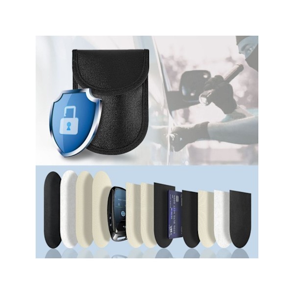 Tech-Protect car key pouch RFID Signal Blocker KLR100, black