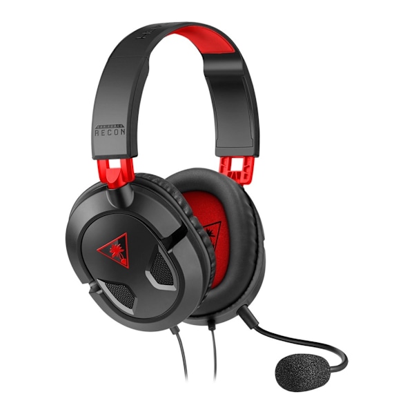 Turtle Beach headset Recon 50, sort/rød