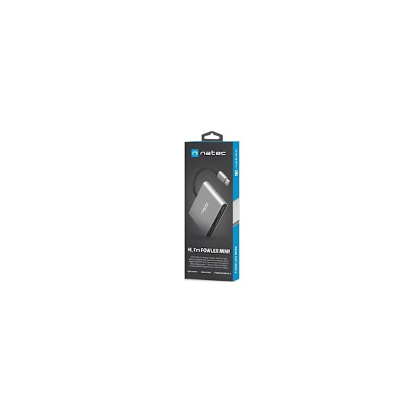 Natec, USB-C Dock, USB-C Multiport Adapter, NMP-1607