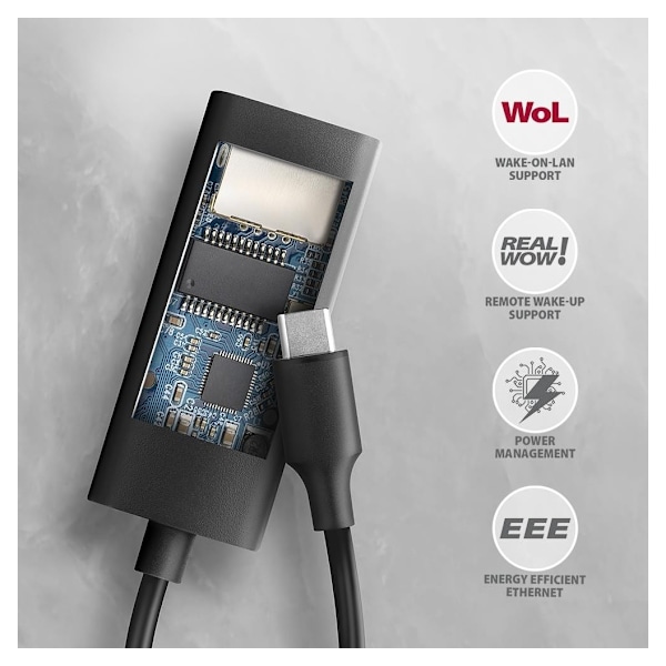 AXAGON, ADE-ARC USB-C Gigabit Ethernet -sovitin