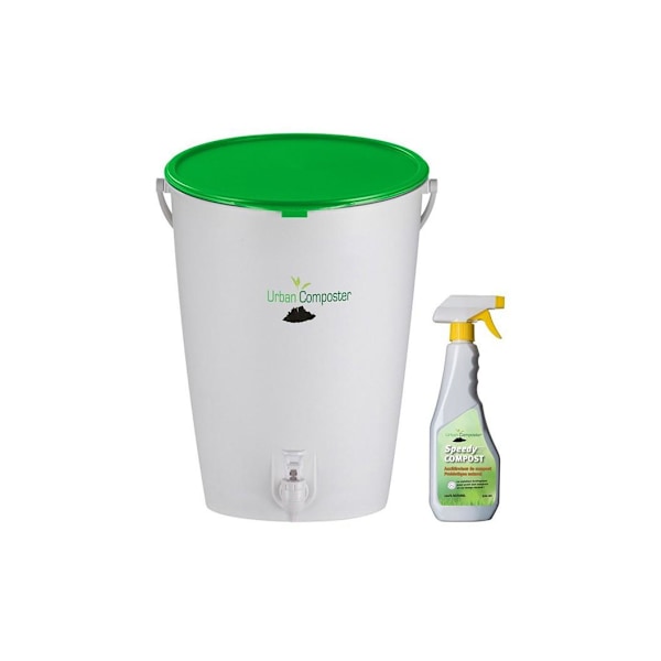 Køkken hurtigkomposter Urban 15L White
