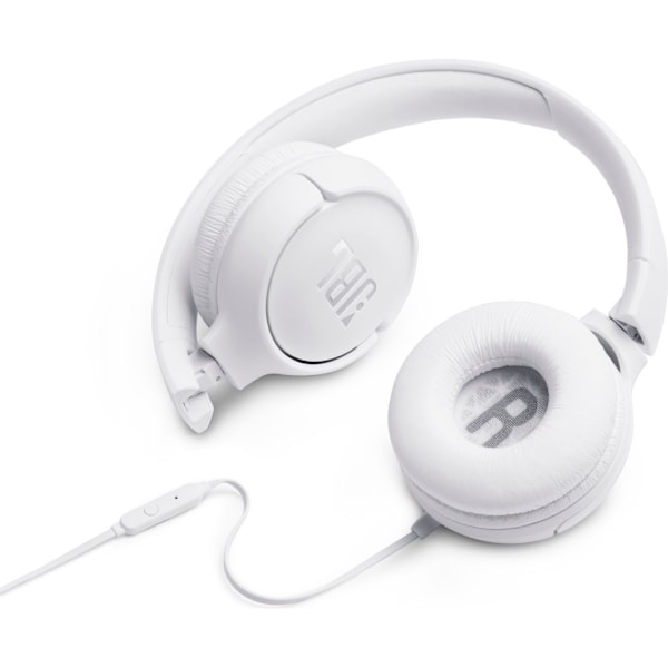 JBL kuulokkeet Tune 500, valkoinen