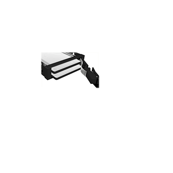 Icy Box IB-2227StS Lagringsstasjonsholder for 2,5" HDD, svart