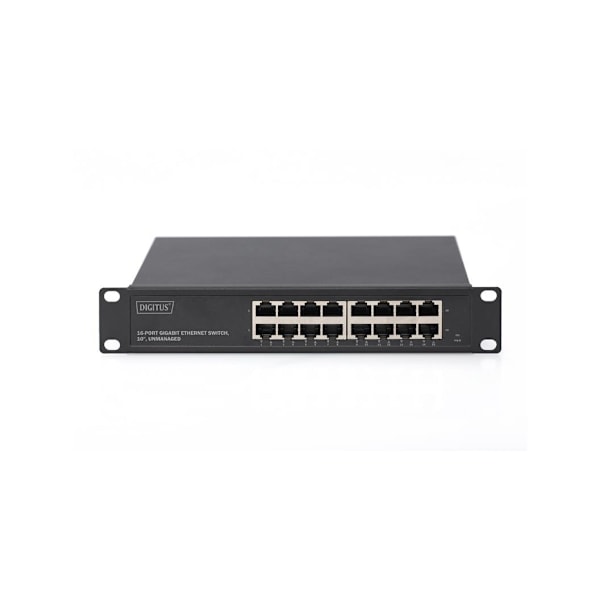 Digitus, 16-porters Gigabit Ethernet-svitsj, DN-80115