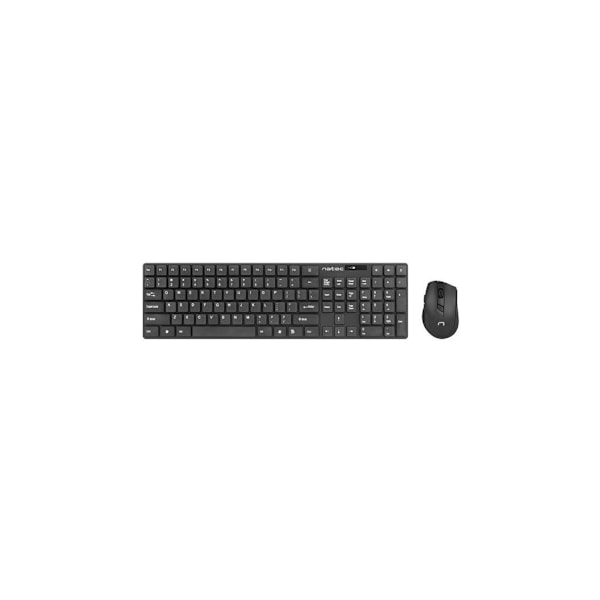 Natec, tastatur og mus sæt, tastatur og mus, Stringray 2in1 bundle Sort