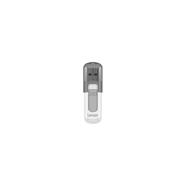 Hukommelse DRIVE FLASH USB3 32GB/V100 LJDV100-32GABGY, LEXAR Grå, Hvid