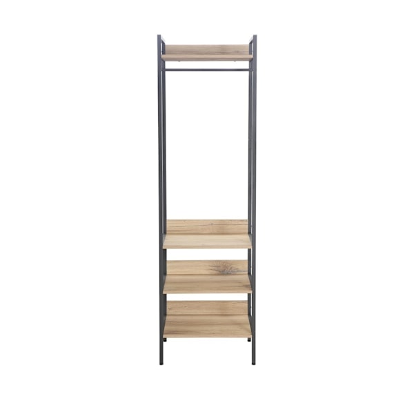 Eteisen hylly HANNES 52x40xH180cm, rustiikkinen melamiini