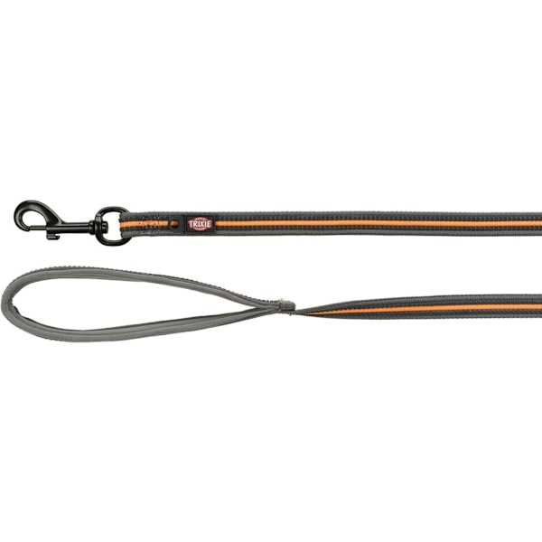 Fusion tracking koppel, gummerat, M–XL: 5 m/17 mm, grafit/papaya