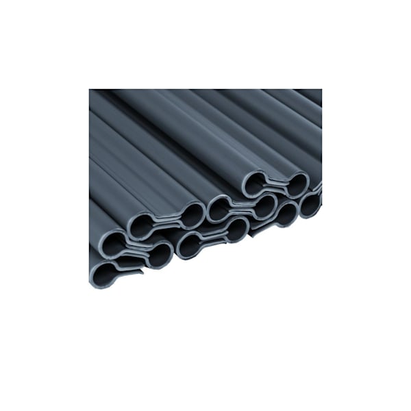 Klips for SOLID skjermstrimler - grå (2 pakker)