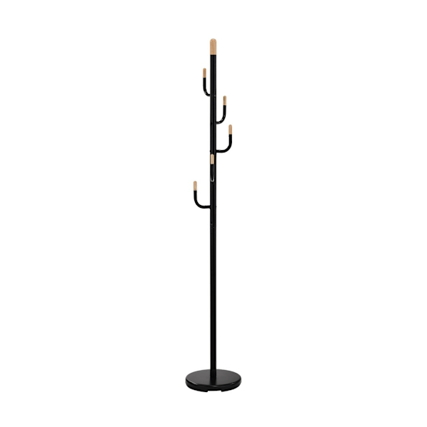 Knagstativ GLADE D28xH174cm, sort