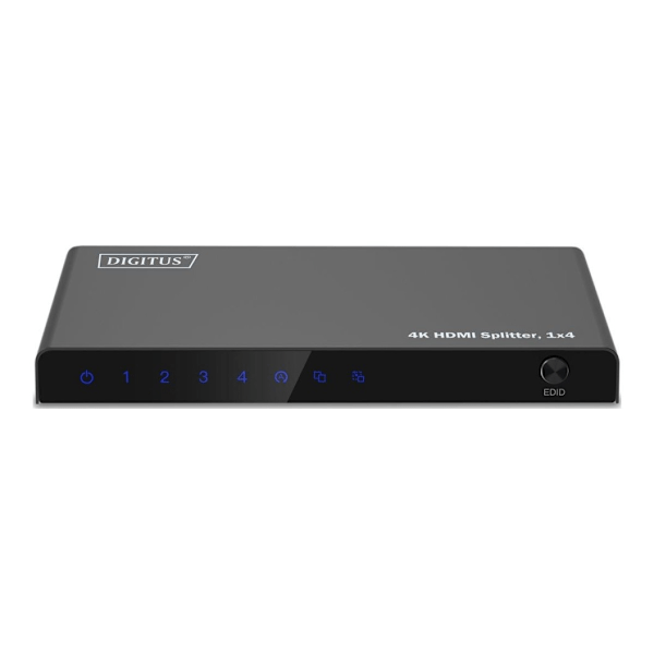 Digitus, 4K HDMI Splitter, 1x4, DS-55337