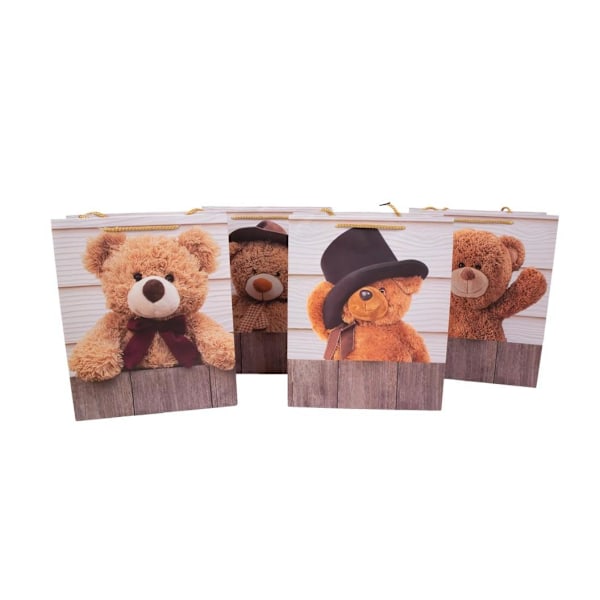 Gavepose TEDDY, 26x32x12cm, mix