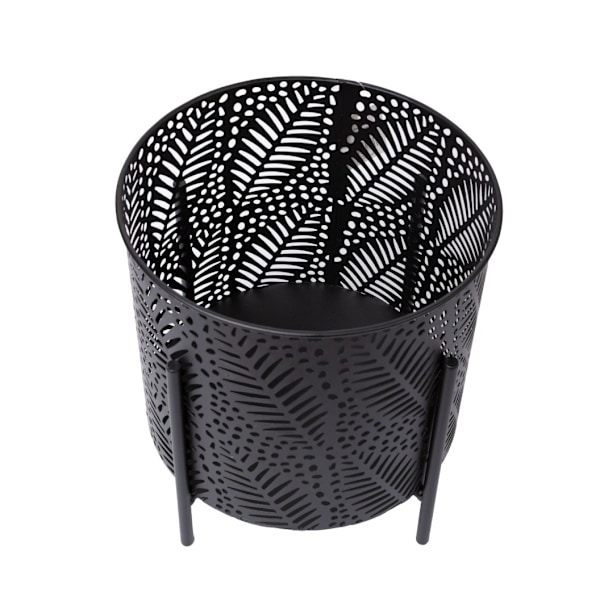 Planteholder CHIA D25xH28cm, sort