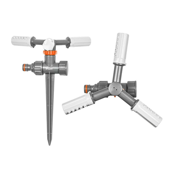 WHITE LINE 3-arm rotating sprinkler on spike - blister