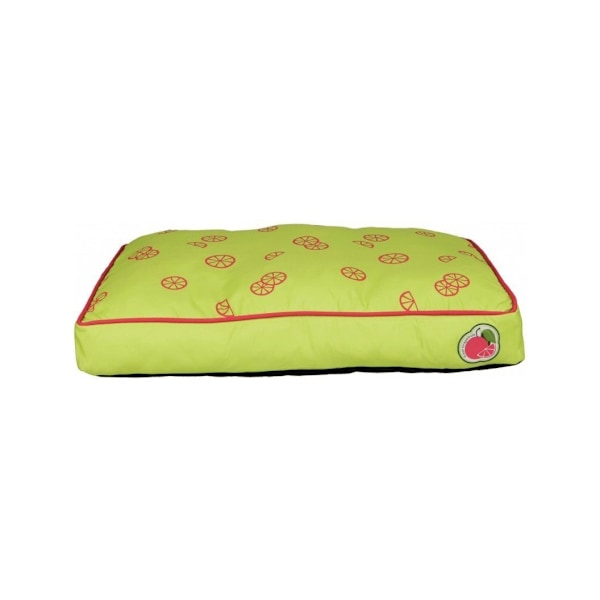 Hundemadras Frugter 60x40cm limegrøn