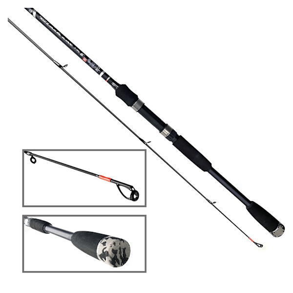 Spinnestang SWD Black Cat 2,4m 15-40g