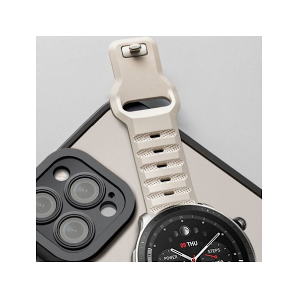 Tech-Protect kellon ranneke IconBand Line Samsung Galaxy Watch4/5/5 Pro, armeijanvihreä