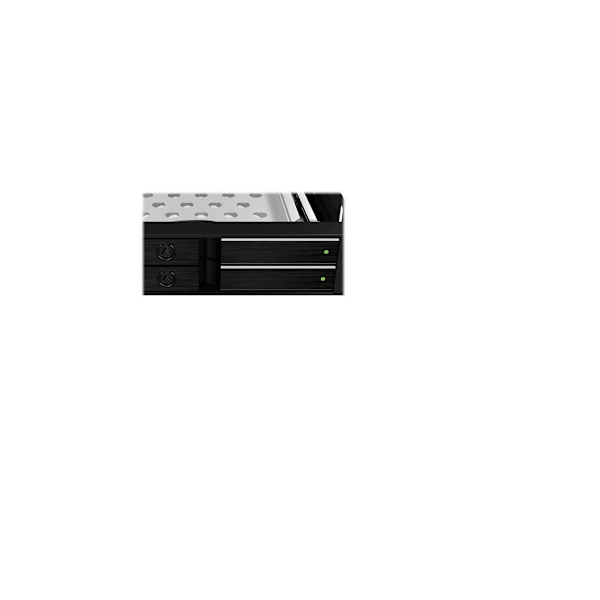 Icy Box IB-2227StS Lagringsstasjonsholder for 2,5" HDD, svart