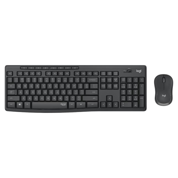 PC-tangentbord MK295 Silent (EN) 920-009800, Logitech grafit