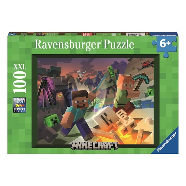 Ravensburger pussel 100 st Minecraft monster