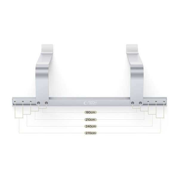 Tech-Protect notebook stand ULS100, silver