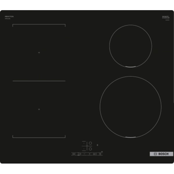 Sisäänrakennettu induktioliesi PWP611BB5E, Bosch musta