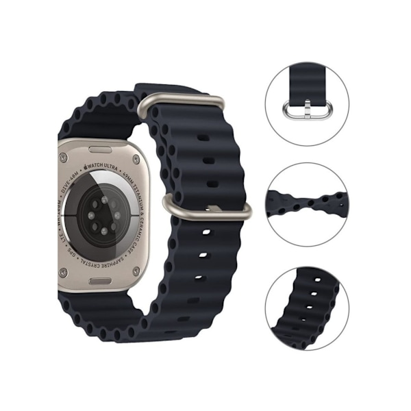 Tech-Protect urrem IconBand Pro Apple Watch 42/44/45/49 mm, sort