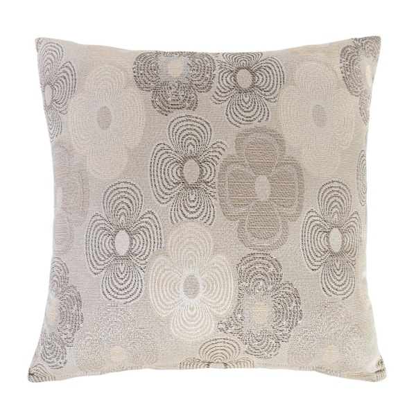 Pute WICKER 50x50cm, blomster