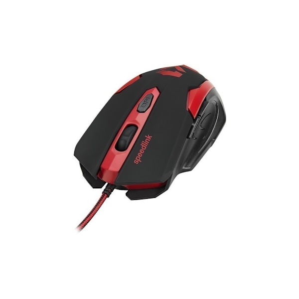 Speedlink mouse Xito Gaming, red/black (SL-680009-BKRD) Sort, Rød