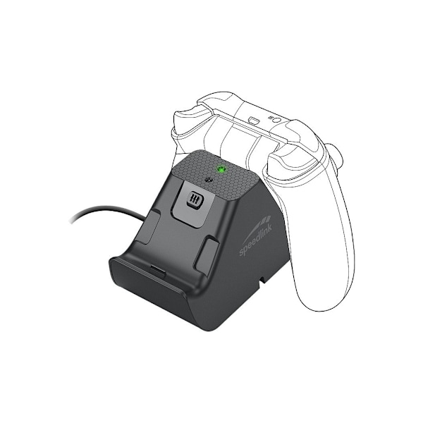 Speedlink gamepad laddare Jazz Xbox Series X/S (SL-260002-BK) Svart