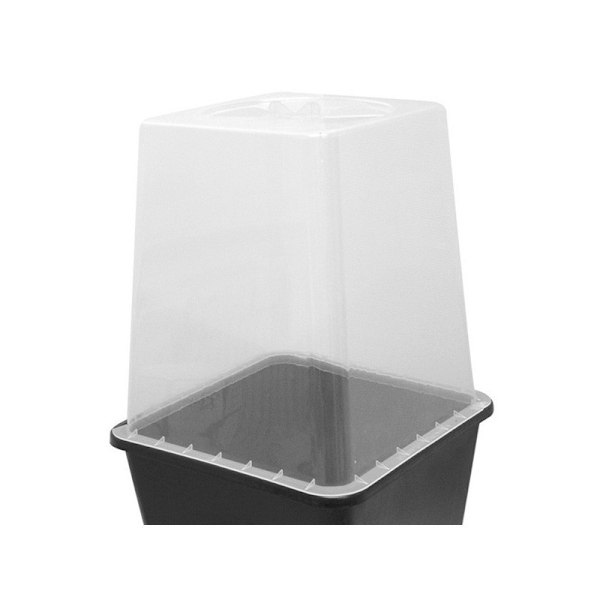 5 tuotteen sarja. Kupu / kansi ruukulle 11L NOIR NPB 23x23xH26