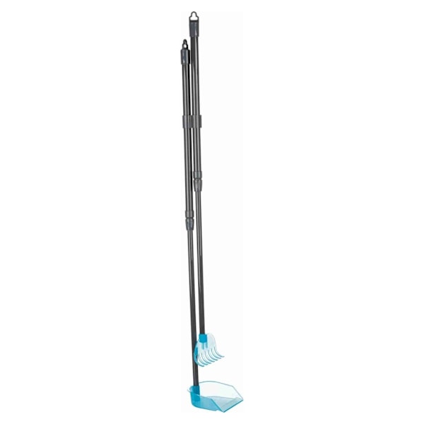 Sopskåpa med kratta, 57–102 cm, grå/blå