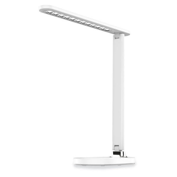 Platinett bordlampe med trådløs lader PDL081W 18W QI, hvit (45244)