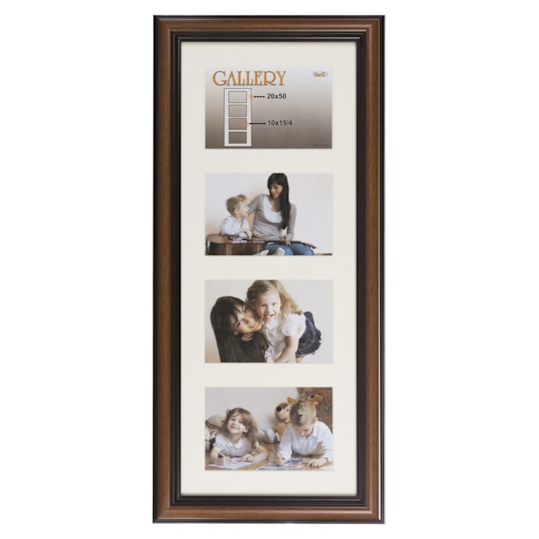 Fotoramme Ema Gallery 20x50/4/10x15, brun (VF3969)
