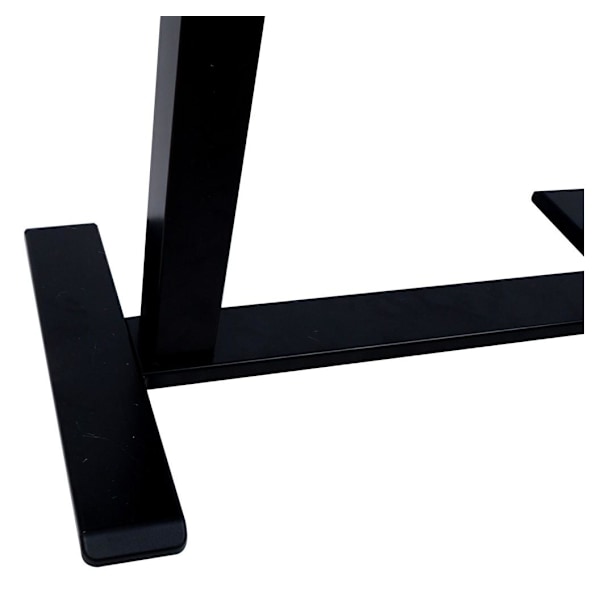 Skrivebord ERGO med 1 motor 70x40cm, sort