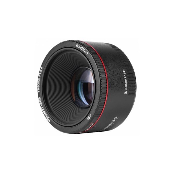 SLR-objektiv YN 50 mm F/1.8-objektiv för Canon EF, Yongnuo