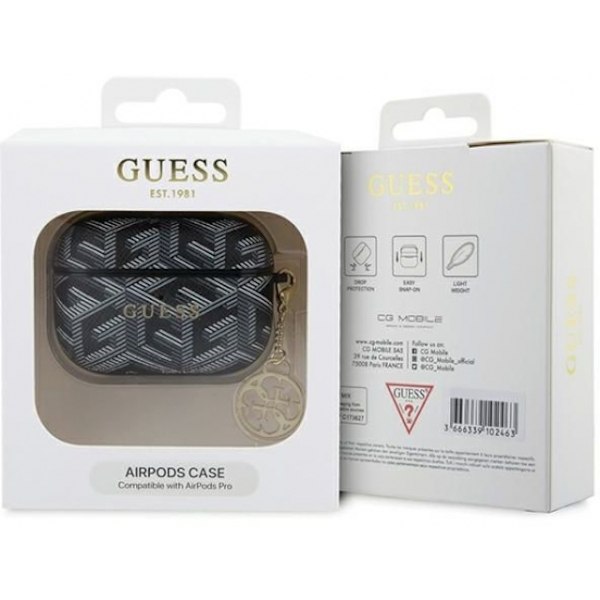 ACC for hodetelefoner GUAPPGCE4CK GCube Charm Case AirPods Pro Black, Guess