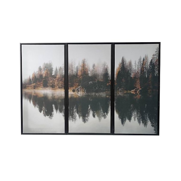 Väggkonst WALLY 30x60cm, skog A