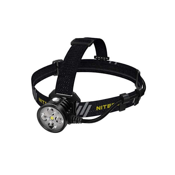 Forlygte h serie 1600 lumen/hu60, Nitecore Sort