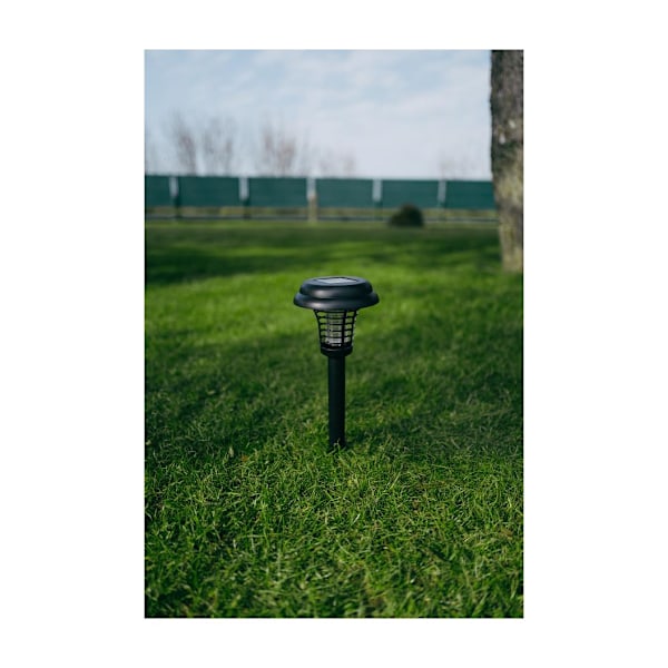 Solar LED hyönteismyrkkylamppu LED / UV, Bradas Black